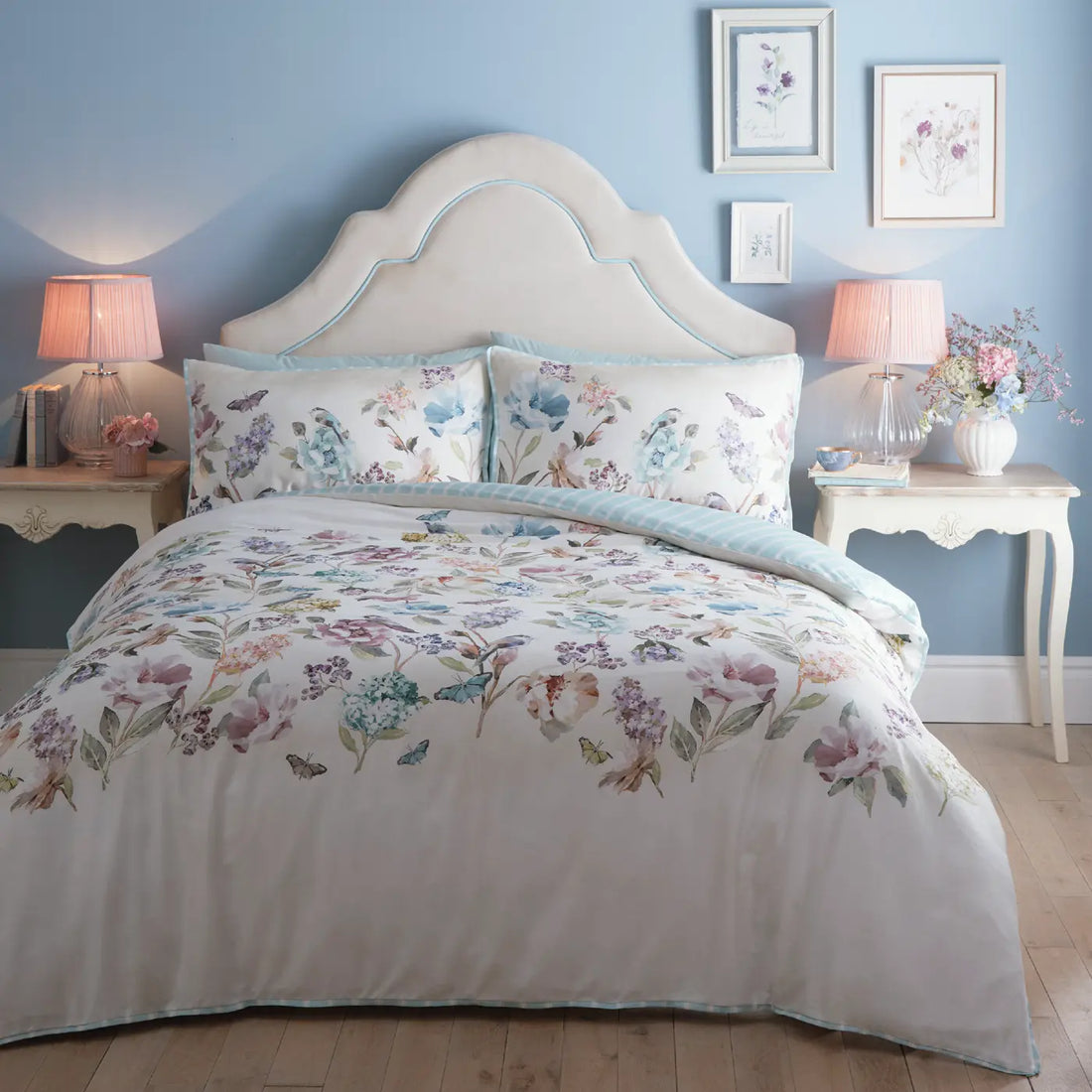 Portia 100% Cotton Duvet Cover Set - Multi