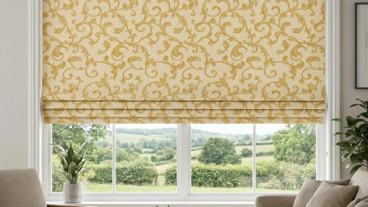 Padova Made to Measure Roman Blind Ivory