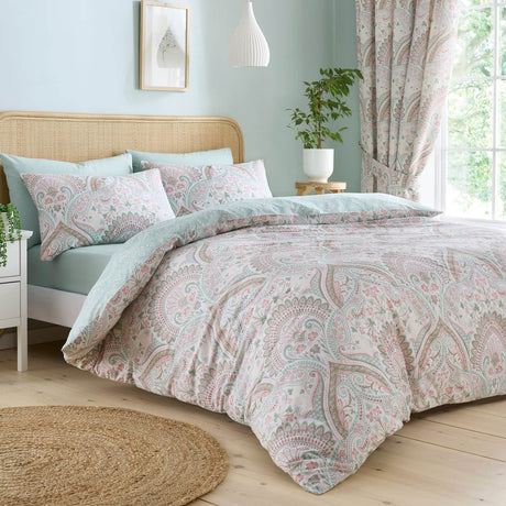 Palais Polycotton Duvet Cover Set - Green