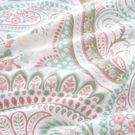 Palais Polycotton Duvet Cover Set - Green - Palais Duvet Cover Set In Green 3