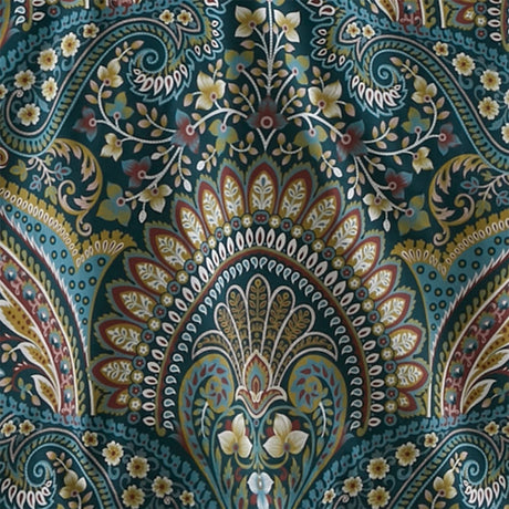 Palais Polycotton Duvet Cover Set - Teal - Palais Duvet Cover Set In Teal 3