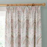 Palais Lined Pencil Pleat Tape Top Curtains Thermal Light Filtering - Green - Palais Pencil Pleat Curtains In Green 2