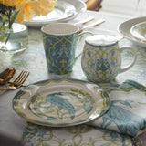 Laurence Llewelyn-Bowen Palm Court Green Paisley Porcelain Side Plate 4 Pack - Palm Court Porcelain Side Plates 4 Pack In Multicolour 2