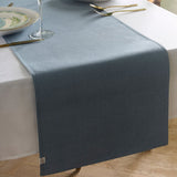 Laurence Llewelyn-Bowen Palm Court Green Paisley Table Runner - Palm Court Table Runner In Green 230 X 40Cm 2