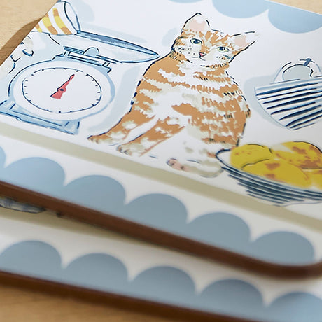 Ulster Weavers Pantry Cats Coasters 4 Pack - Pantry Cats Coasters 4 Pack In Multicolour 4