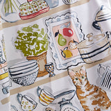 Ulster Weavers Pantry Cats Cotton Tea Towel - Pantry Cats Cotton Tea Towel In Multicolour 3