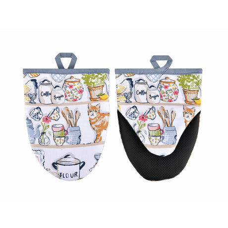 Ulster Weavers Pantry Cats Cotton Microwave Mitts Pair