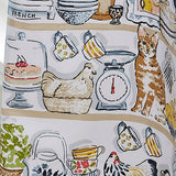 Ulster Weavers Pantry Cats PVC Oilcloth Apron - Pantry Cats Pvc Apron In Multicolour 3