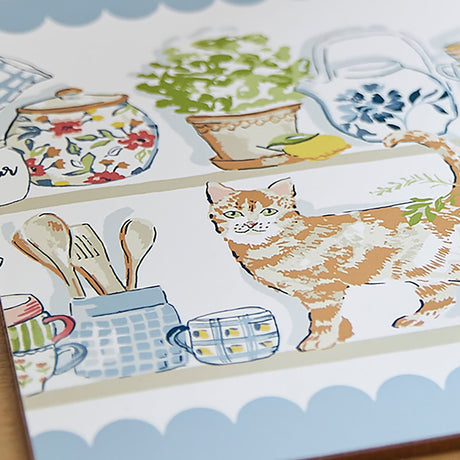 Ulster Weavers Pantry Cats Cotton Placemat 4 Pack - Pantry Cats Placemat 4 Pack In Multicolour 4