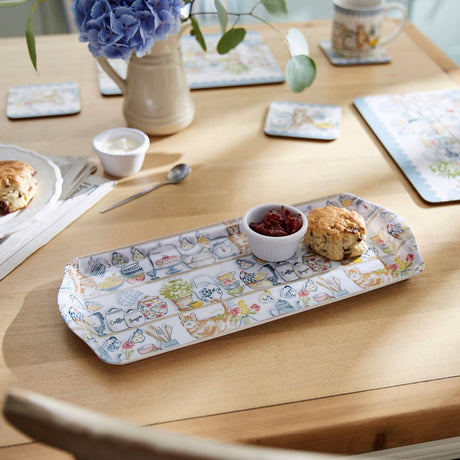 Ulster Weavers Pantry Cats Small Tray - Pantry Cats Small Serving Tray In Multicolour 2