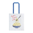 Ulster Weavers Pasta Lovers Club 100% Cotton Kitchen Accessories - Pasta Lovers Club Tote Shopping Bag In Yellow 1