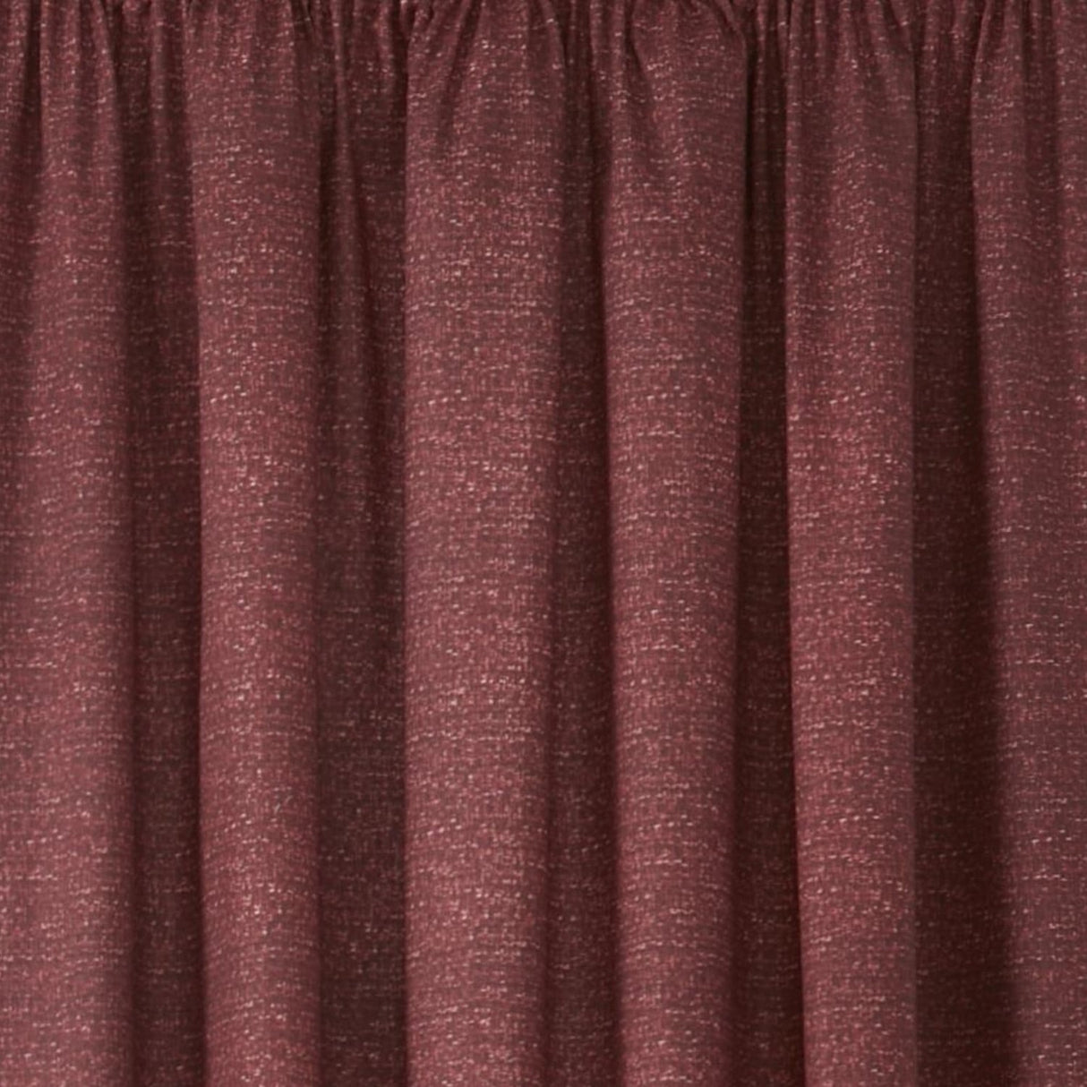Pembrey Thermal Brushed Cotton Pencil Pleat Curtains - Red Dimout Light Filtering - Pembrey Pencil Pleat Curtains In Red 4