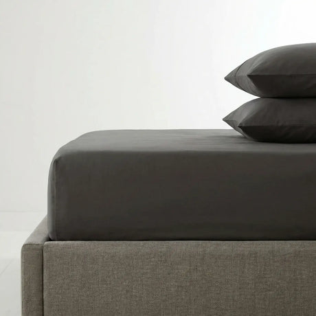 Percale 180 Thread Count Fitted Sheet 25cm Deep 6