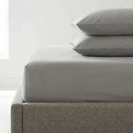 Percale 180 Thread Count Fitted Sheet 25cm Deep 10