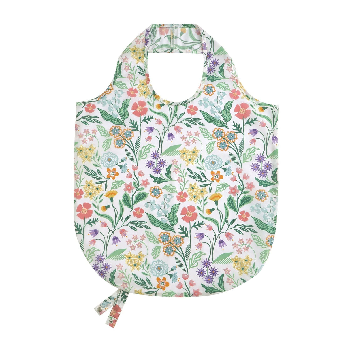 Ulster Weavers Petals & Prose Pink Floral Foldable Shopping Bag