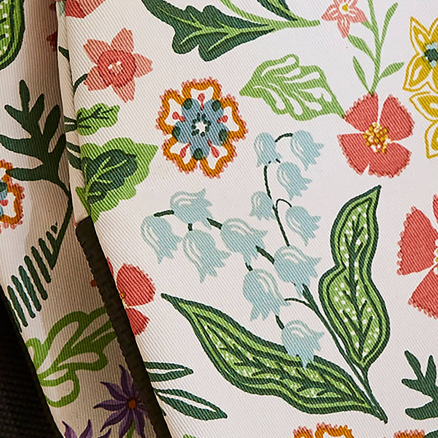 Ulster Weavers Petals & Prose Pink Floral Cotton Oven Glove - Petals & Prose Microwave Mitts Pair In Pink 5