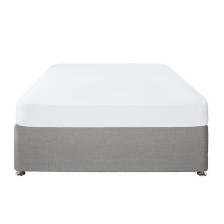 Plain Dye 32cm Extra Deep Fitted Bed Sheet - White