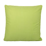 Plain Outdoor UV Resistant Cushion Cover 43cm x 43cm - Lime