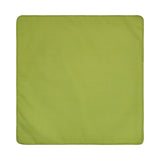 Plain Outdoor UV Resistant Cushion Cover 43cm x 43cm - Lime - Plain Dye Outdoor Cushion In Lime 43 X 43Cm 2