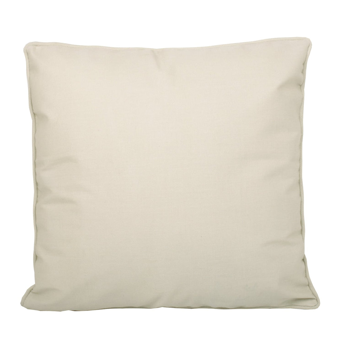 Plain Outdoor UV Resistant 100% Cotton Natural Cushion Cover 43cm x 43cm