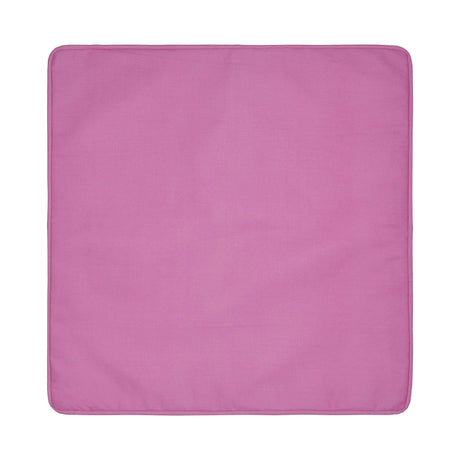 Plain Outdoor UV Resistant Cushion Cover 43cm x 43cm - Pink - Plain Dye Outdoor Cushion In Pink 43 X 43Cm 2