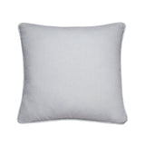 Plain Outdoor UV Resistant Cushion Cover 43cm x 43cm - Silver - Plain Dye Outdoor Cushion In Silver 43 X 43Cm 2