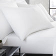 Plain Dye Polycotton Housewife Pillowcases Pair - Plain Dye Pair Of Housewife Pillowcases In White 50 X 75Cm 1