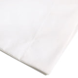 Plain Dye Polycotton Housewife Pillowcases Pair - Plain Dye Pair Of Housewife Pillowcases In White 50 X 75Cm 3