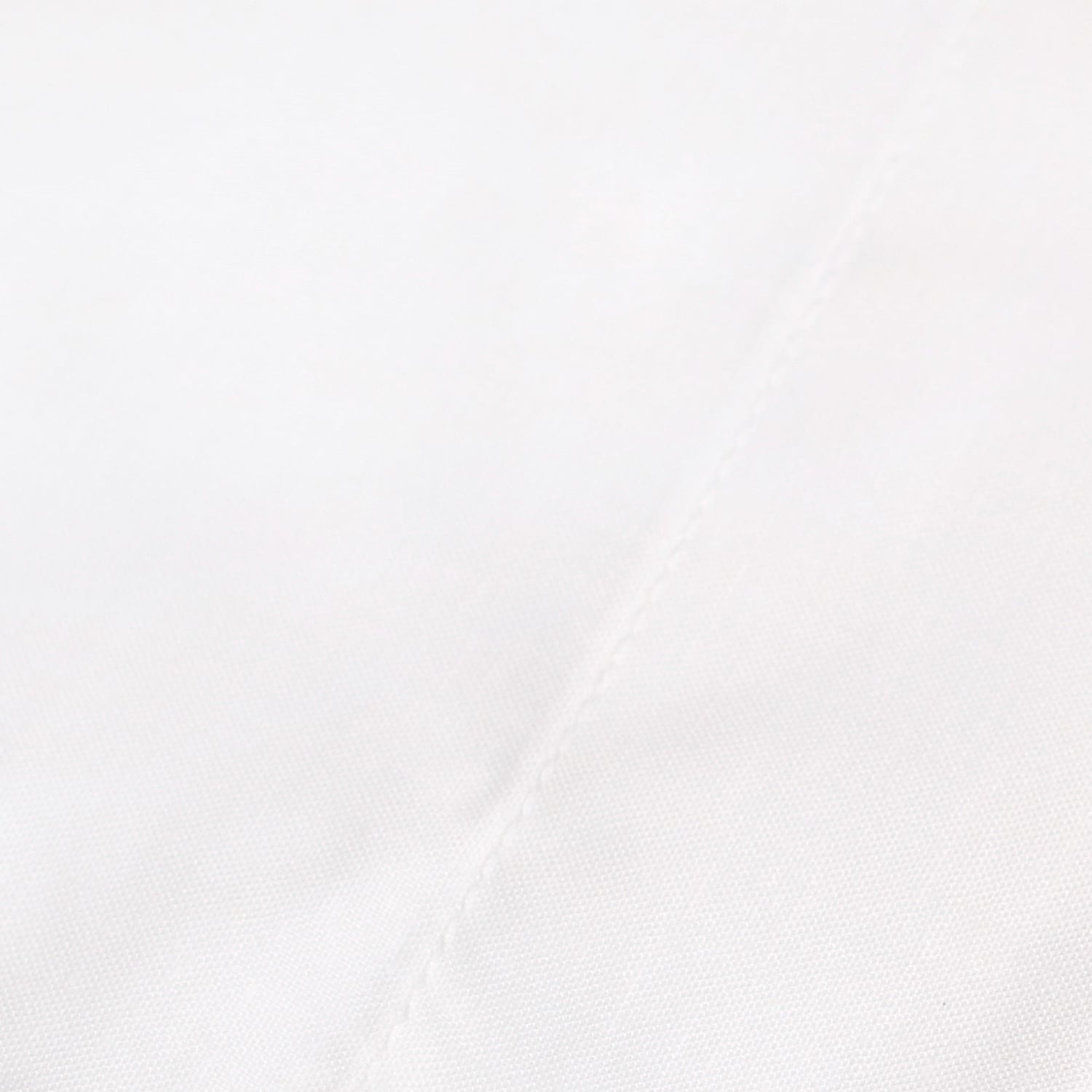 Plain Dye Polycotton Housewife Pillowcases Pair - Plain Dye Pair Of Housewife Pillowcases In White 50 X 75Cm 4