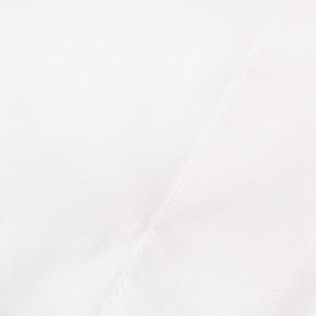 Plain Dye Polycotton Housewife Pillowcases Pair - Plain Dye Pair Of Housewife Pillowcases In White 50 X 75Cm 4