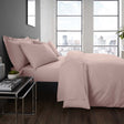 Plain Dye 32cm Extra Deep Fitted Bed Sheet - Blush