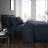 Plain Dye 32cm Extra Deep Fitted Bed Sheet - Navy