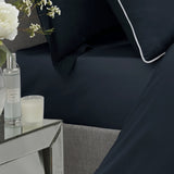 Plain Dye 32cm Extra Deep Fitted Bed Sheet - Navy - Plain Dyed 32Cm Deep Fitted Bed Sheet In Navy 3