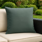 Plain Outdoor Cushion Cover 17" x 17" (43cm x 43cm) - Grey