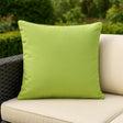 Plain Outdoor UV Resistant Cushion Cover 43cm x 43cm - Lime