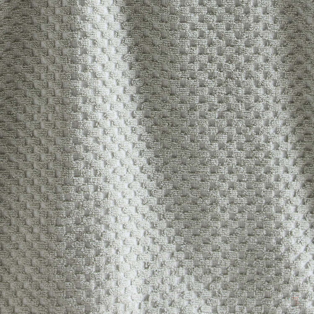Popcorn Check 550 GSM Bathroom Towels - Green - Popcorn Check Towels In Green 4