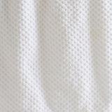 Popcorn Check 550 GSM Bathroom Towels - White - Popcorn Check Towels In White 4