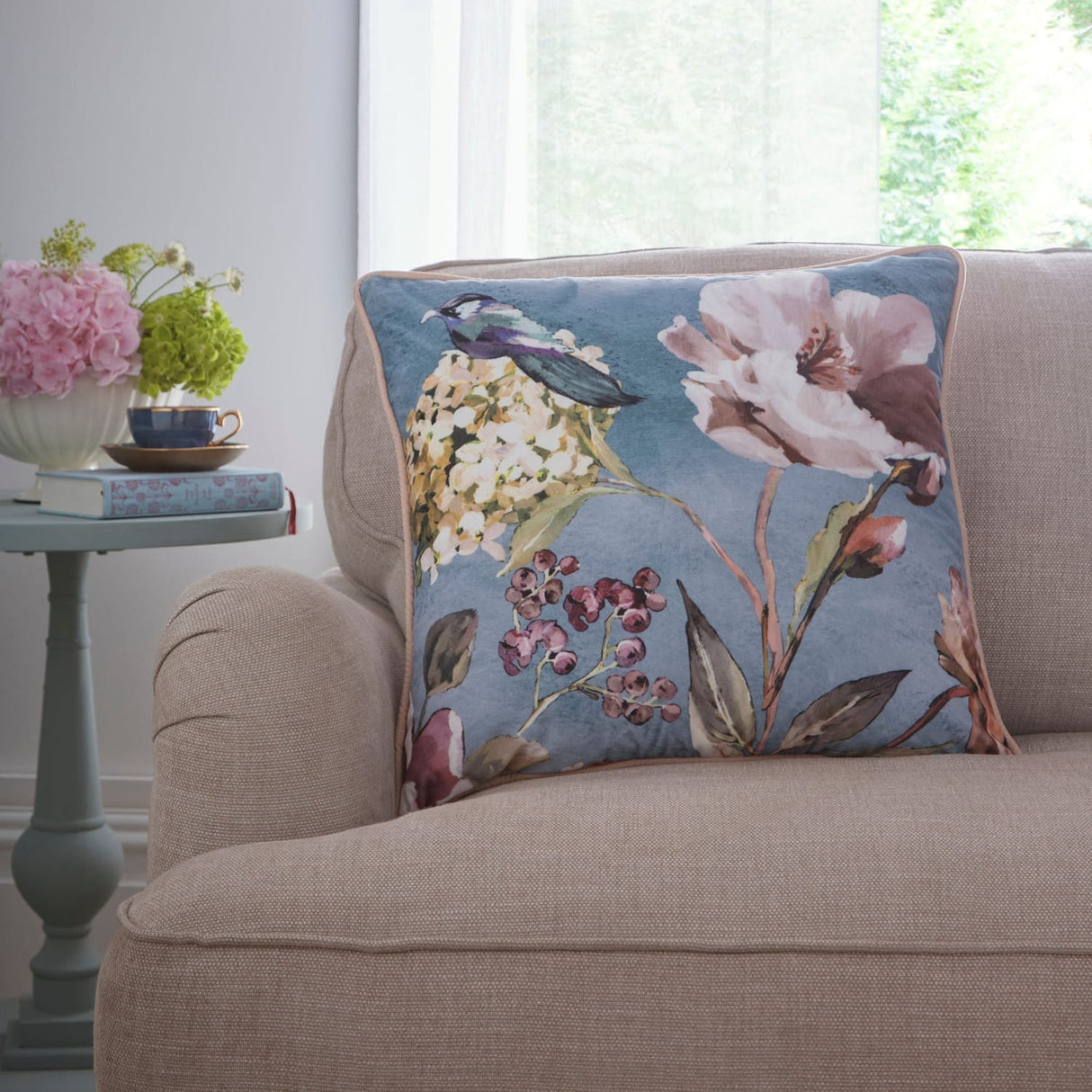 Portia Square Cushion Cover or Filled Cushion 55cm x 55cm - Multi
