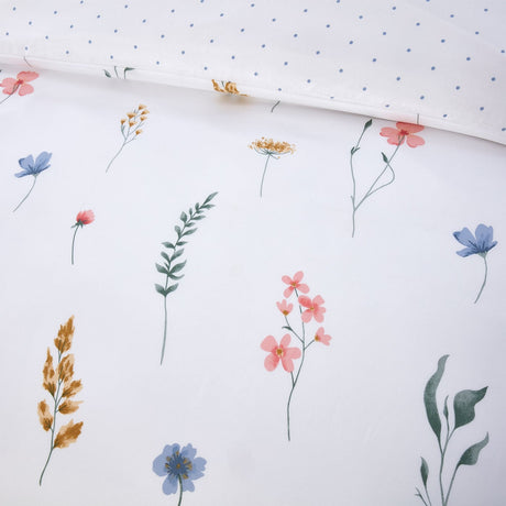 Pressed Flowers Duvet Cover Set 5