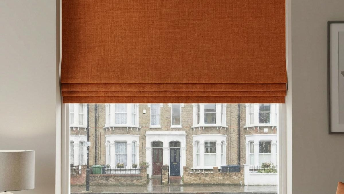 Prima Made to Measure Roman Blind Terracotta
