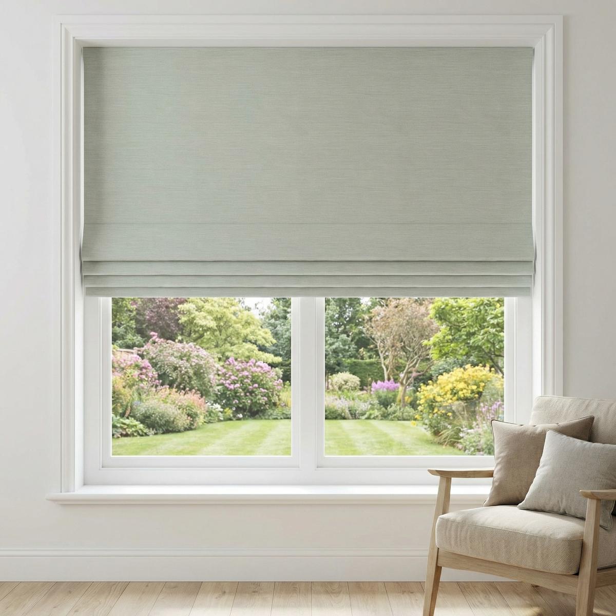 Prima Made to Measure Roman Blind White