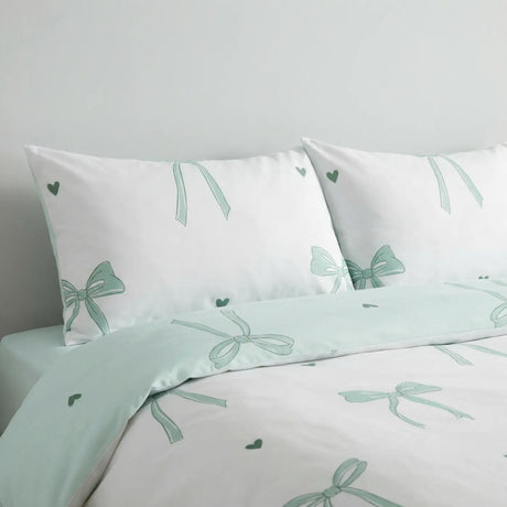 Printed Bows Duvet Cover Set 3