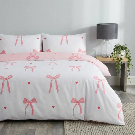Printed Bows Duvet Cover Set 5