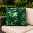 Psychedelic Jungle Outdoor Cushion Cover - Green