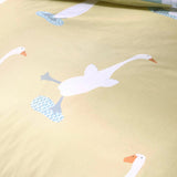 Puddles the Duck Polycotton Duvet Cover Set - Puddles The Duck Duvet Cover Set In Yellow 4
