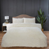 Rabbit Faux Fur Duvet Cover Set by Rapport Home