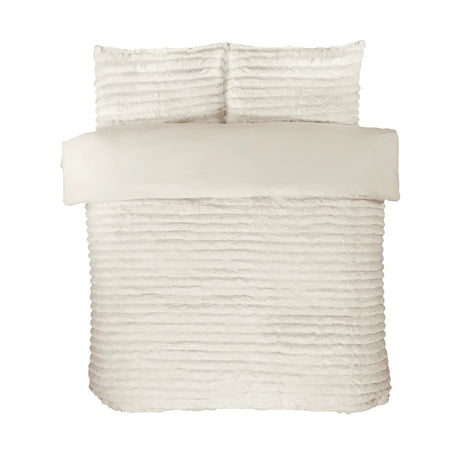 Rabbit Faux Fur Duvet Cover Set by Rapport Home