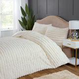 Rabbit Faux Fur Duvet Cover Set by Rapport Home