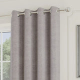Royale Boucle Lined Eyelet Curtains by Enhanced Living