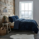Rabbit Faux Fur Charcoal Duvet Cover Bedding Set-4
